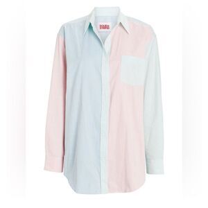Solid & Striped Oxford tunic mixed stripe XS